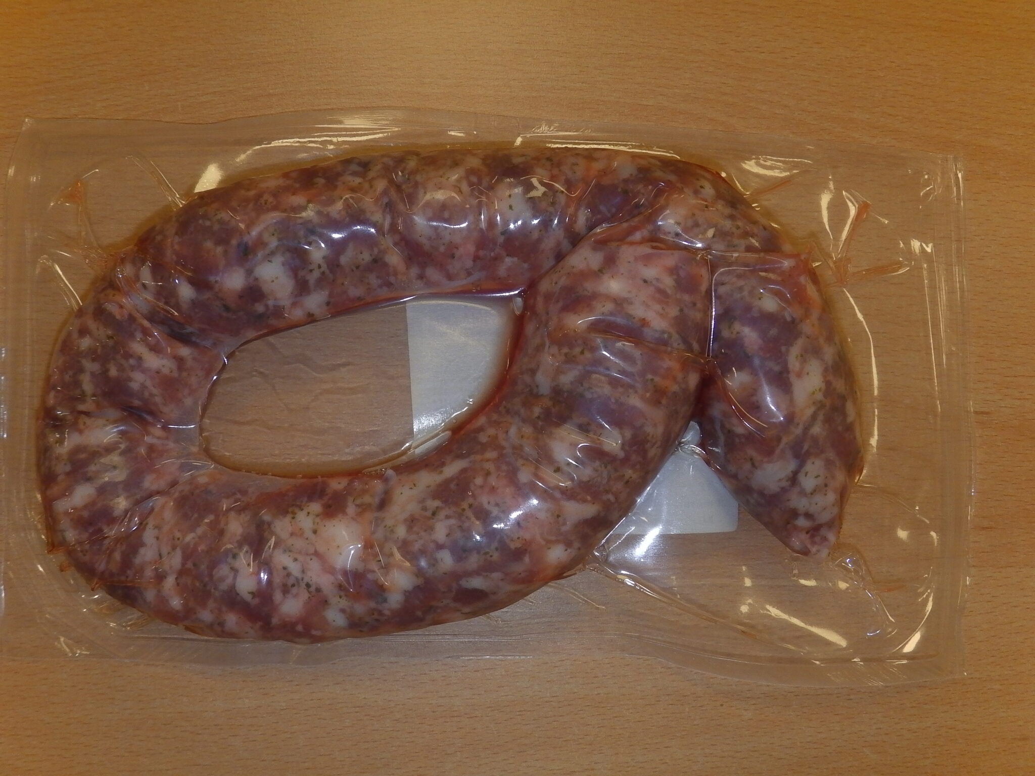 Saucisse de PORC aux herbes