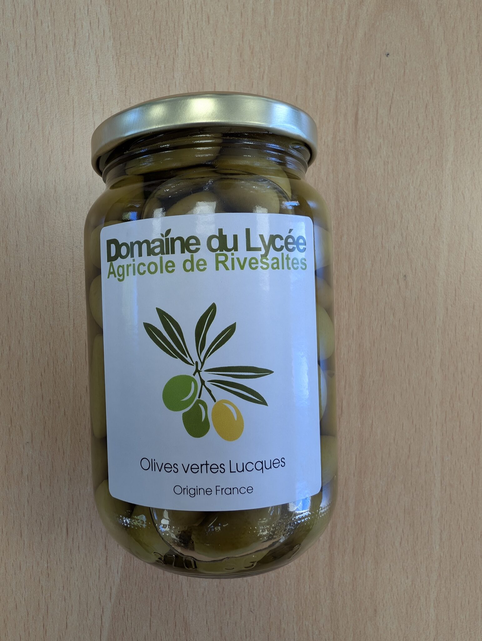 Olives vertes Lucques
