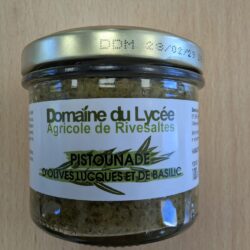 Tartinable d'olives au basilic