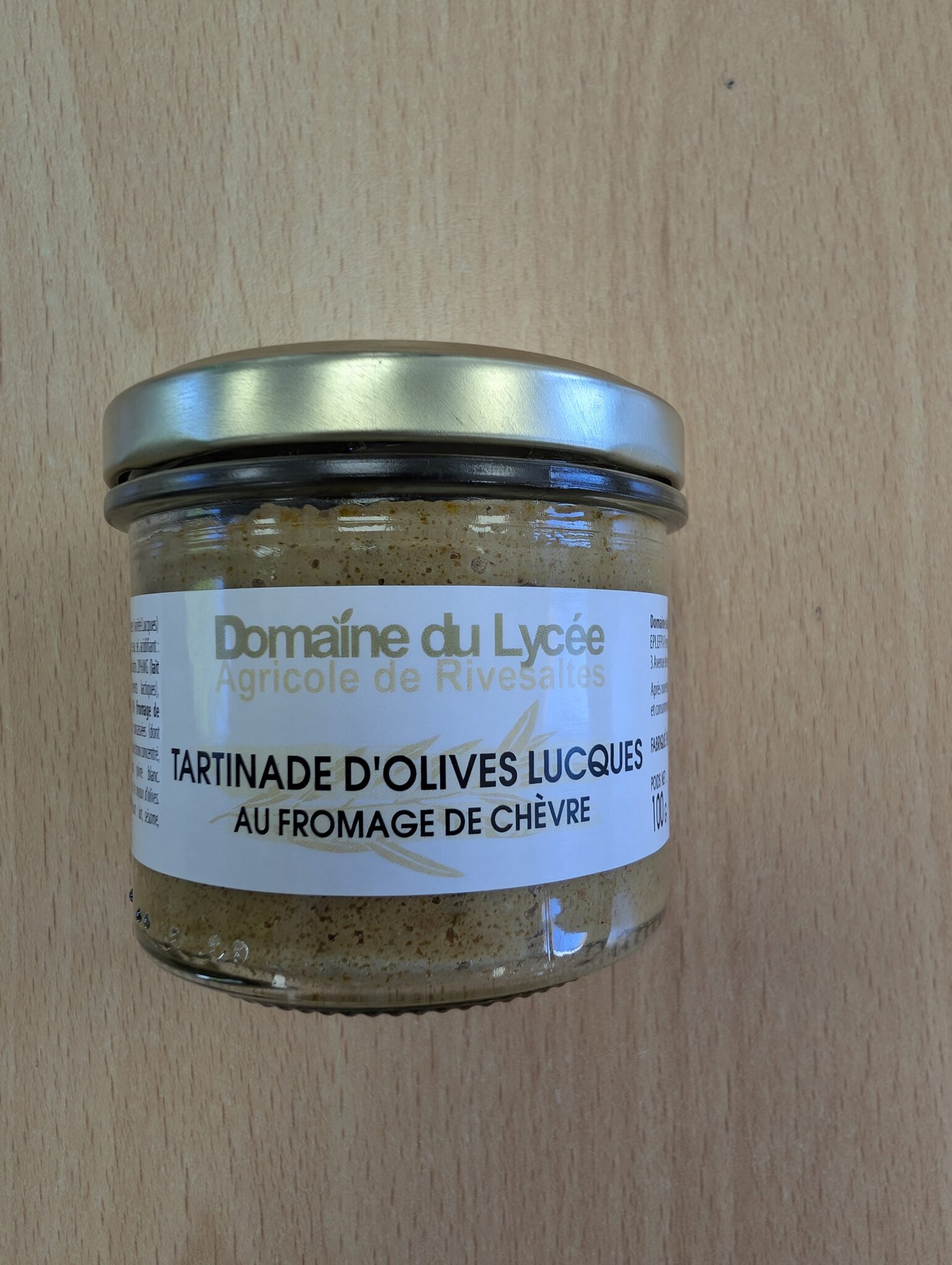 Tartinable d&rsquo;olives au chèvre